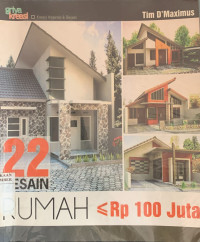 Image of 22 DESAIN RUMAH DI BAWAH RP 100 JUTA