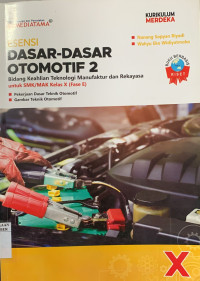 Image of DASAR DASAR OTOMOTIF 2