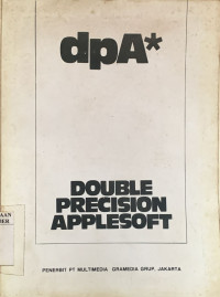 Image of DPA DOUBLE PRECISION APPLESOFT