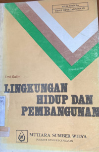 Image of LINGKUNGAN HIDUP DAN PEMBANGUNAN