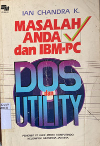 Image of MASALAH  ANDA DAN IBM-PC