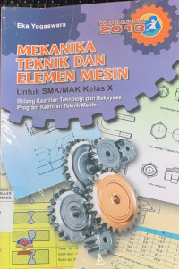 Image of MEKANIKA TEKNIK DAN ELEMEN MESIN