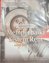 Image of MEMPERBAIKI SISTEM REM XI