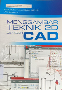 Image of MENGGAMBAR TEKNIK 2D DENGAN CAD