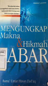 Image of MENGUNGKAP MAKNA & HIKMAH SABAR