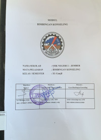 Image of MODUL BIMBINGAN KONSELING
