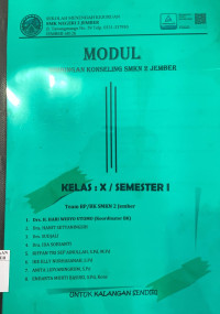 Image of MODUL BIMBINGAN KONSELING SMKN 2 JEMBER KELAS X SEMESTER 1