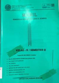 Image of MODUL BIMBINGAN KONSELING SMKN 2 JEMBER KELAS X SEMESTER 2