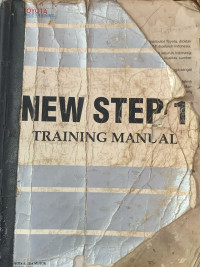 Image of NEW STEP 1 TRAINING MANUAL