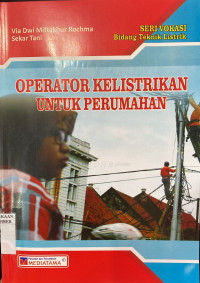 Image of OPERATOR KELISTRIKAN UNTUN PERUMAHAN