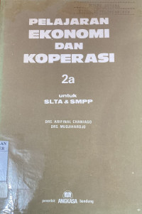 Image of PELAJARAN EKONOMI DAN KOPERASI 2A