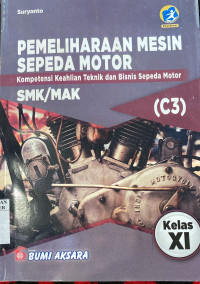 Image of PEMELIHARAAN MESIN SEPEDA MOTOR XI
