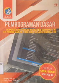 Image of PEMROGRAMAN DASAR