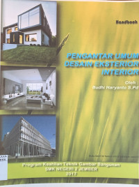 Image of PENGANTAR UMUM DESAIN EKSTERIOR INTERIOR