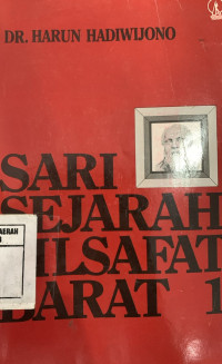 Image of SARI SEJARAH FILSAFAT BARAT 1